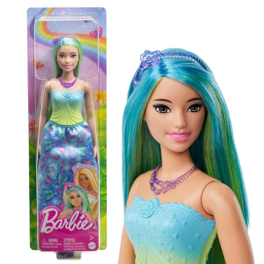 Barbie Royal Doll Blue Green Highlighted Hair