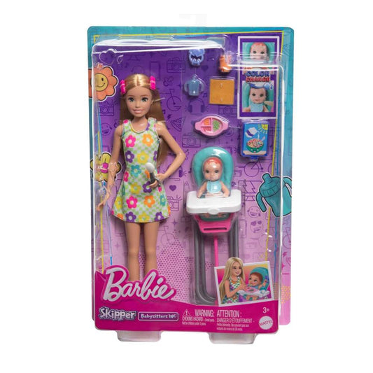 Barbie Fam Skipper Babysitter Caucasian Playset