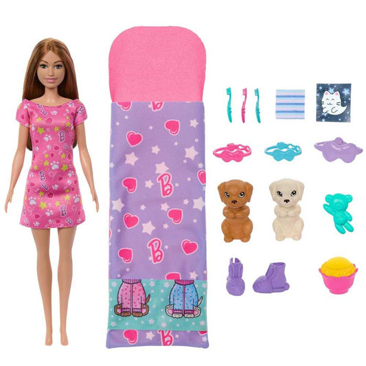 Barbie Fam Slumber Pet Paw-ty