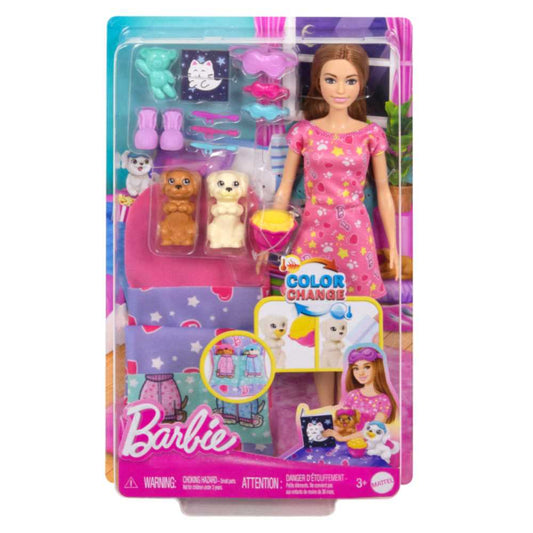 Barbie Fam Slumber Pet Paw-ty