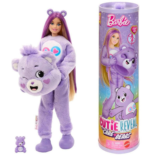 Barbie Cutie Reveal Care Bears Series Share Bear Plush Doll