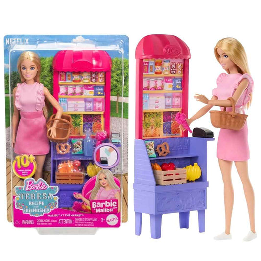 Barbie & Teresa Recipe For Friendship- Malibu Shopping Playset