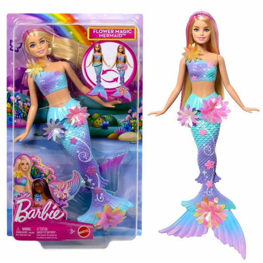 Barbie Garden Themed  Flower Magic Mermaid Doll
