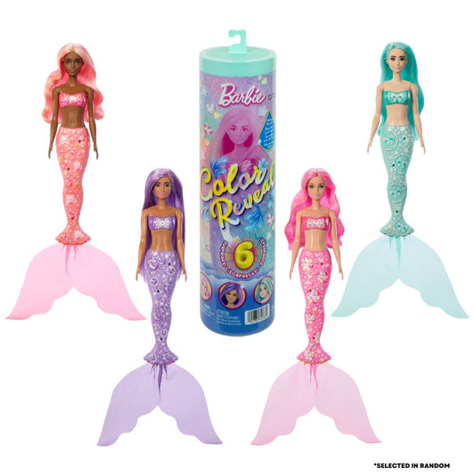 Barbie Color Reveal Mermaid Treasures Doll