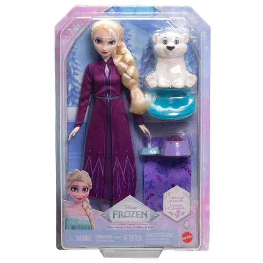 Disney Frozen Elsa Doll & Polar Bear Cub Playset