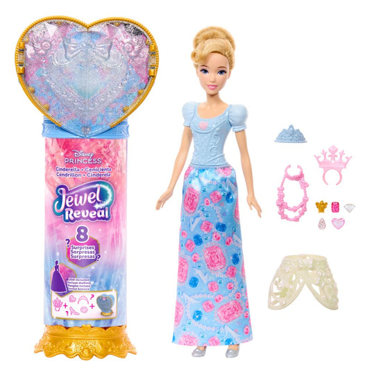Disney Princess Jewel Reveal Cinderella Fashion Doll