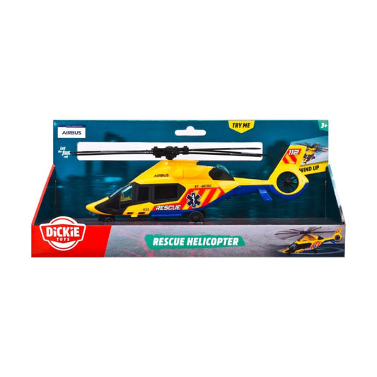 Dickie Toys 23cm Airbus H160 Rescue Helicopter Toy Vehicle