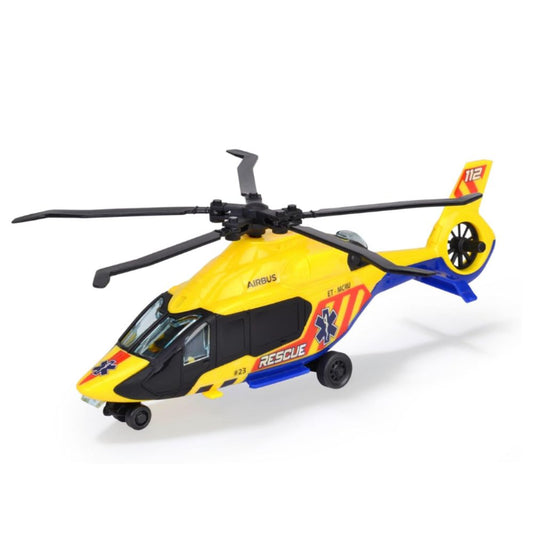 Dickie Toys 23cm Airbus H160 Rescue Helicopter Toy Vehicle