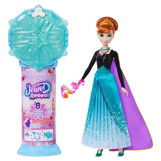 Disney Frozen Jewel Reveal Anna Fashion Doll