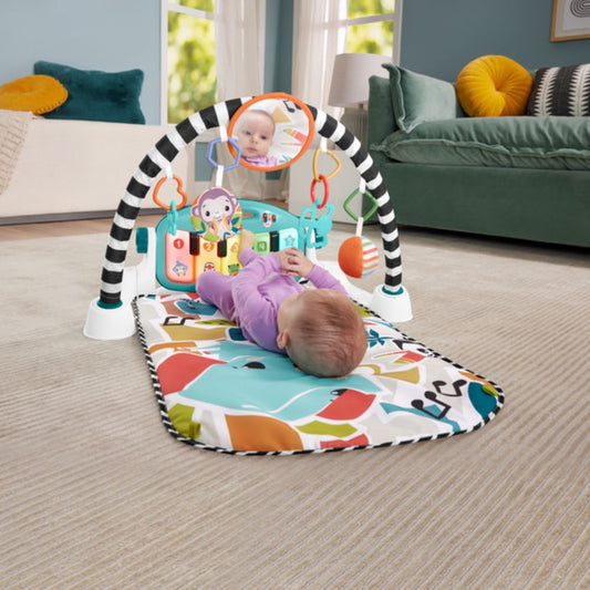 Fisher-Price Glow And Grow Kick & Play Piano Gym Baby Playmat