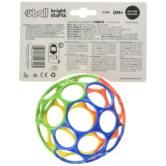 Oball Classic Easy-Grasp RBYG