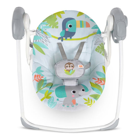 Bright Starts Rainforest Vibes Portable Swing