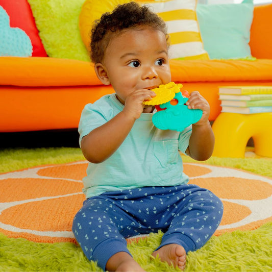 Bright Starts Gummy Buddies 3 Pack Textured Teethers