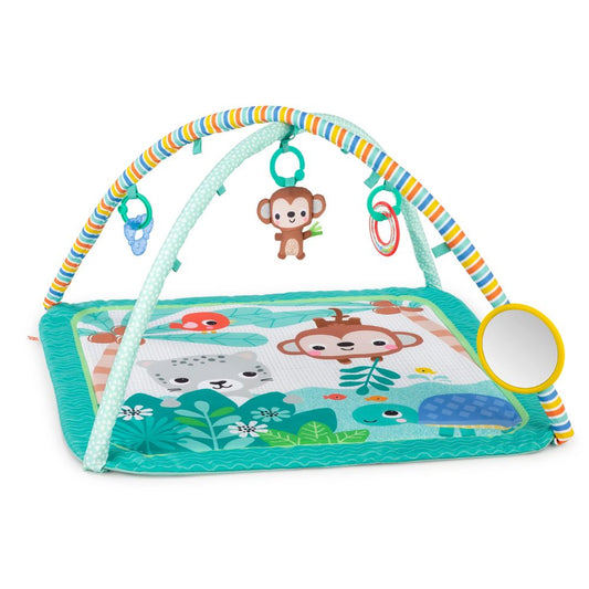 Bright Starts Palm Party Baby Activity Gym & Playmat
