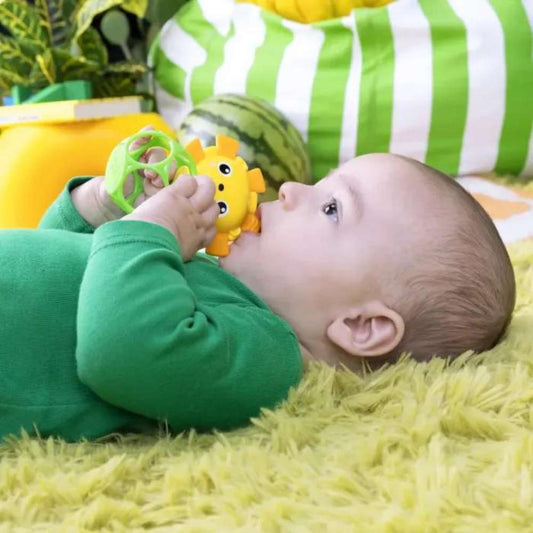 Bright Starts Oball Soother Pals Easy-Grasp Teether