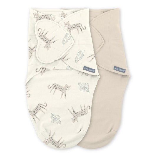 SwaddleMe Original 3-pack 100% Cotton Monogram Born Free Theme