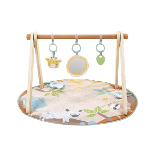 Ingenuity Wonder & Wood Wooden Toy Arch & Play Mat
