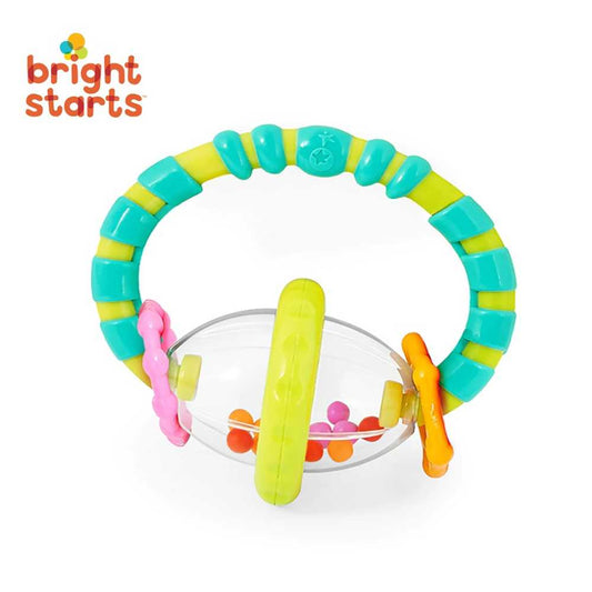 Bright Starts Grab & Spin Rattle & Teether