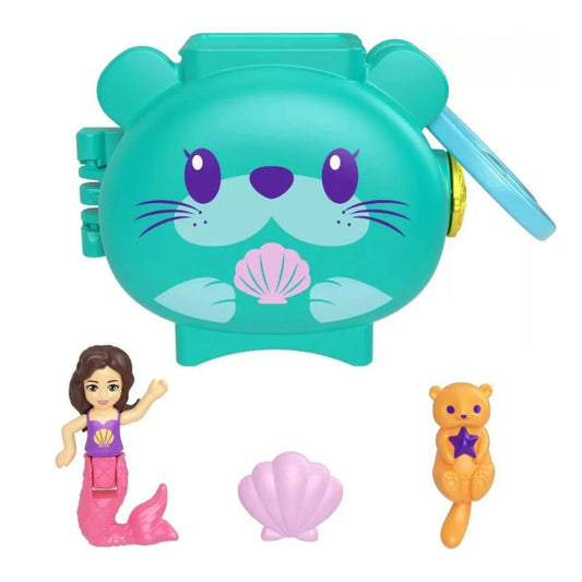 Polly Pocket Pet Connects Animal Compact Playset