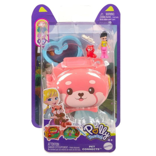 Polly Pocket Pet Connects Animal Compact Playset