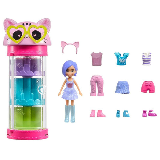 Polly Pocket Style Spinner Fashion Closet – Cat