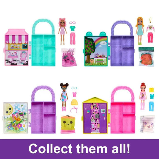 Polly Pocket Lil’ Styles Closet Cuties Doll Playset