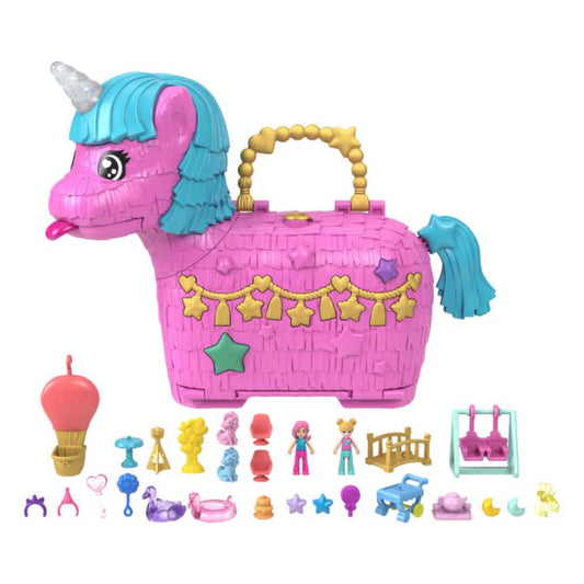 Polly Pocket 35th Anniversary Unicorn Partyland Playset