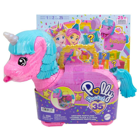 Polly Pocket 35th Anniversary Unicorn Partyland Playset