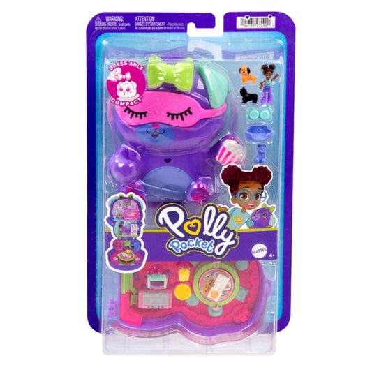 Polly Pocket Sleepover Puppy Compact Playset