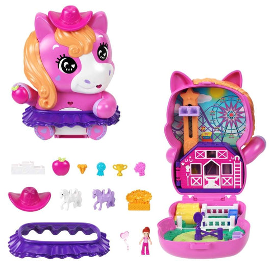 Polly Pocket Pony Rodeo Compact Playset