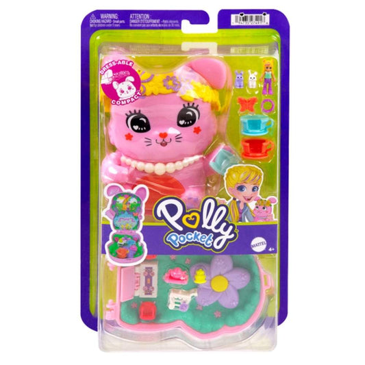 Polly Pocket Tea Party Bunny Compact Playset