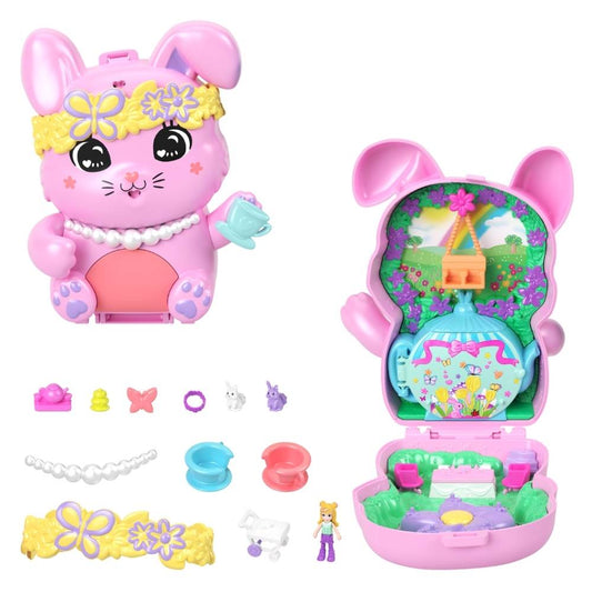 Polly Pocket Tea Party Bunny Compact Playset