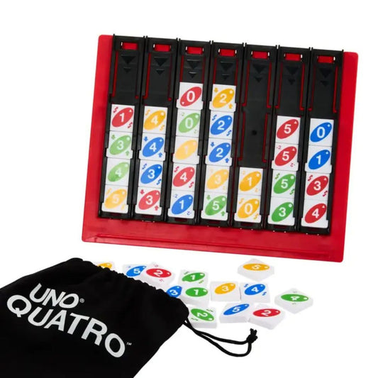 Mattel Games UNO Quatro Card Game