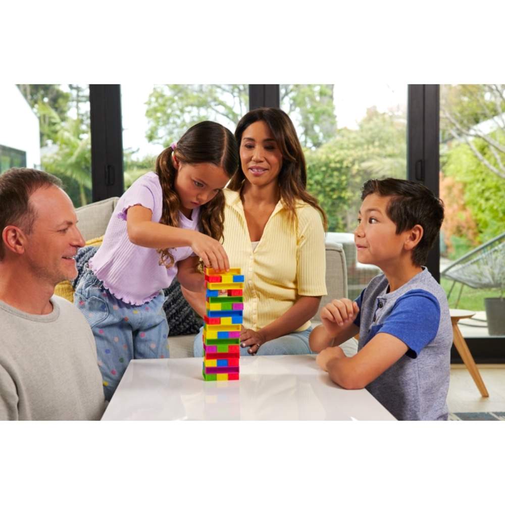 Mattel Stack Learning Game Mattel Games UNO Stacko Block Stacking Game – KidsCompanyPH