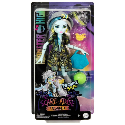 Monster High Scare-adise Island Doll - Frankie Stein