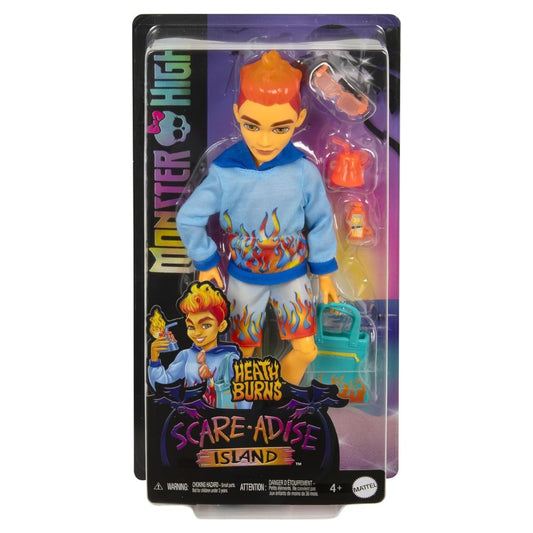 Monster High Scare-adise Island Doll - Heath Burns