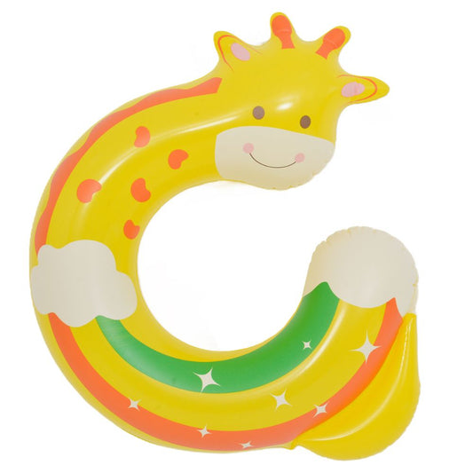 Jilong Giraffe Inflatable Swim Ring For Kids (82*61 cm)