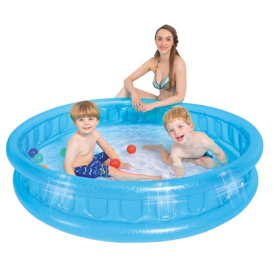 Jilong Mosaic Soft Side Inflatable Pool (61x12.5")