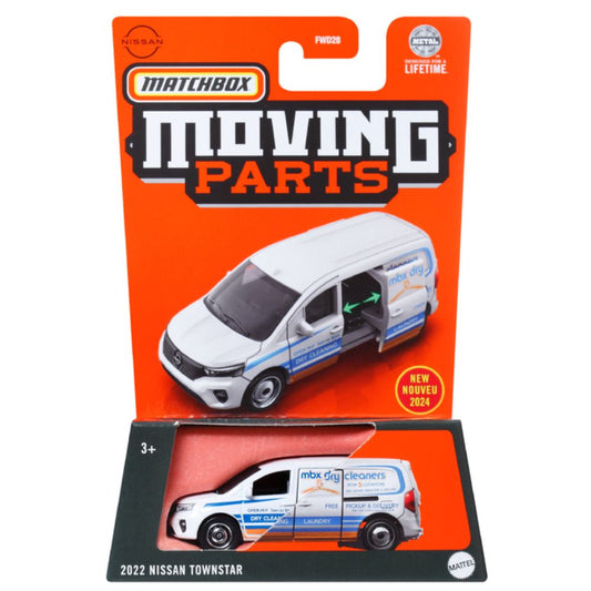 Matchbox 1:64 Die-Cast Moving Parts Vehicle- 2022 Nissan Townstar