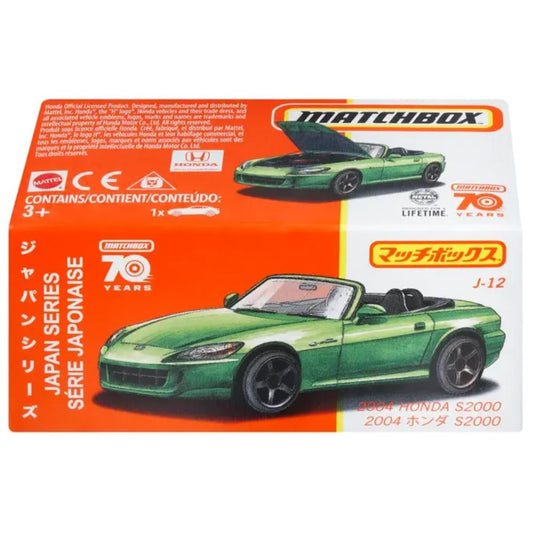 Matchbox 1:64 Diecast Vehicle Best of Japan Collection - 2004 Honda S2000