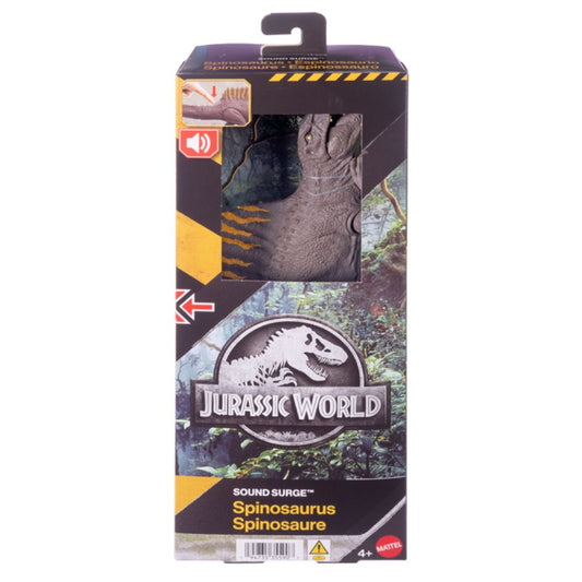Jurassic World Sound Surge Dinosaur Figure (Carnotaurus, Spinosaurus, Allosaurus)
