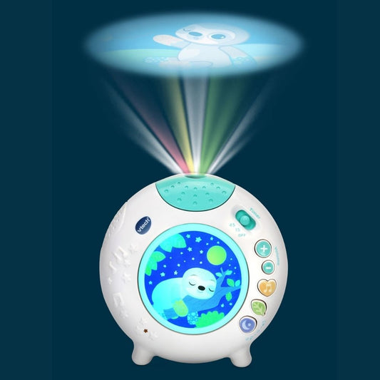 Vtech Sleepy Cot Light Soothing Slumbers Sloth Projector