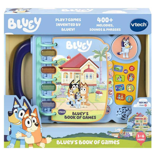 Vtech Bluey's Interactive Book of Games