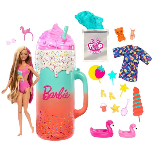 Barbie Pop Reveal Rise & Surprise Scented Doll w/ Pet