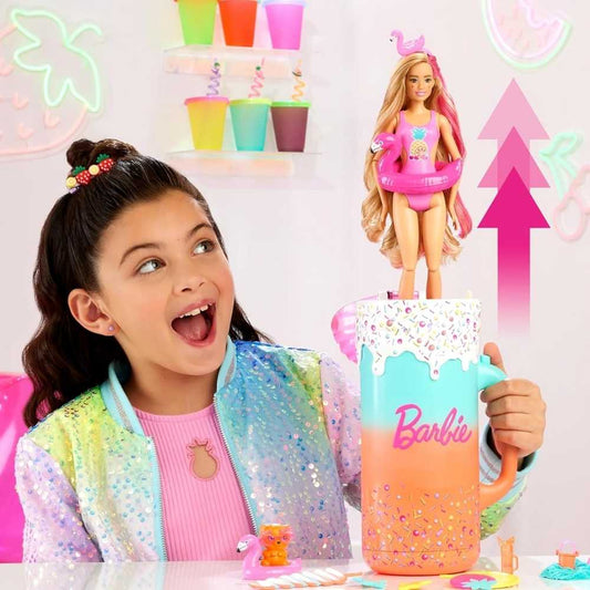 Barbie Pop Reveal Rise & Surprise Scented Doll w/ Pet