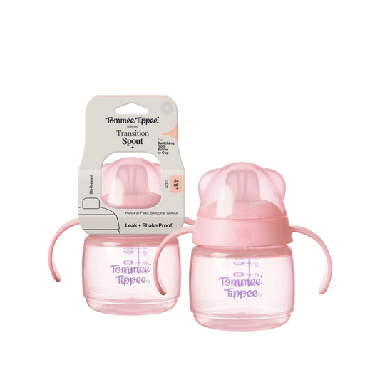 Tommee Tippee Transition Spout Baby Cup - Pink