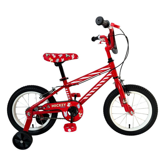 Mickey Mouse 14" Bike with Training Wheels