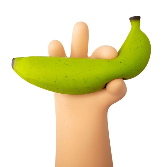 Squish It Uhou Green Banana Stretchy Fruit