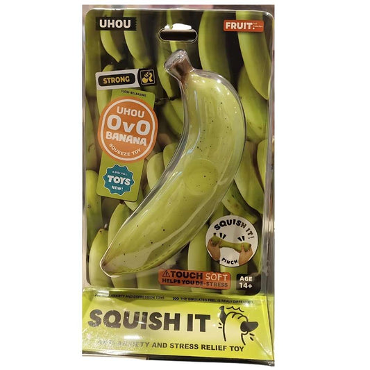 Squish It Uhou Green Banana Stretchy Fruit
