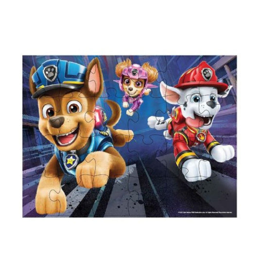 PAW Patrol Wood 3 Pack Puzzle The Movie